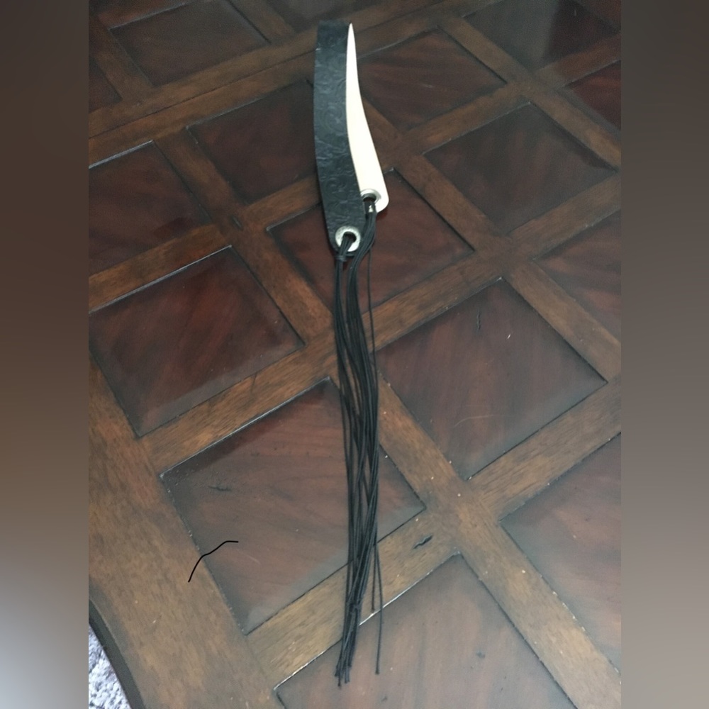 Black leather belt. The Limited. Size S 29 1/2 inches